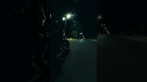 Late night ride