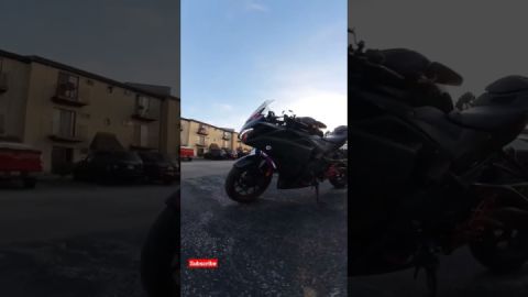 Yamaha R3 in Black