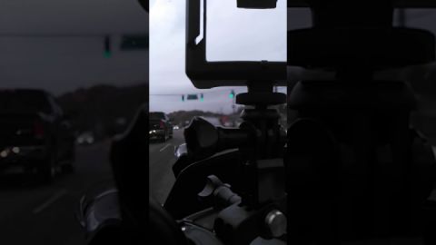 Riding home after oil change