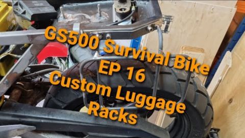 Making my own luggage rack