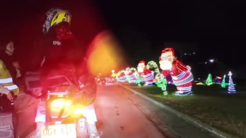 Christmas ride to Boyaca bridge