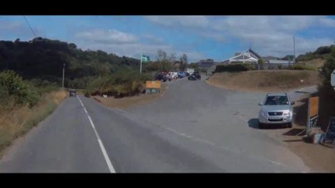 Enjoying the twisties between kingsbridge and Loddiswell