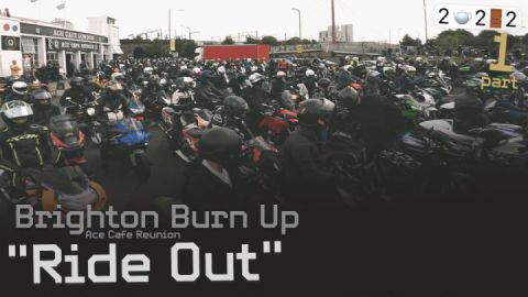 Legendary Ace Cafe London Reunion Ride Out down to Brighton Burn Up ?