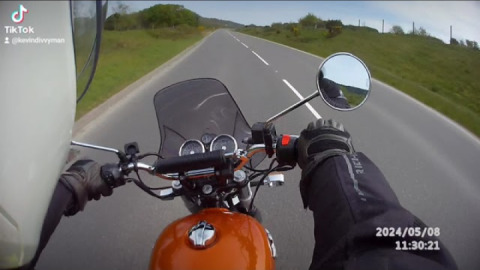 Cruising and enjoying, on my interceptor 650