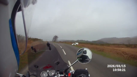 Safely passing a cyclist, avoiding a slippery cattle grid and ....