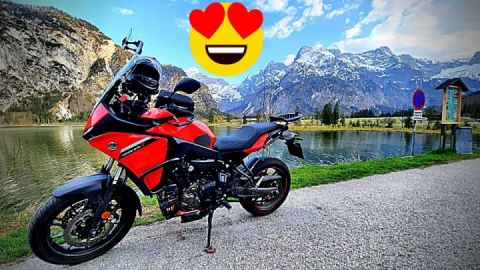 Road to the beautiful Austrian lake called Almsee✌?