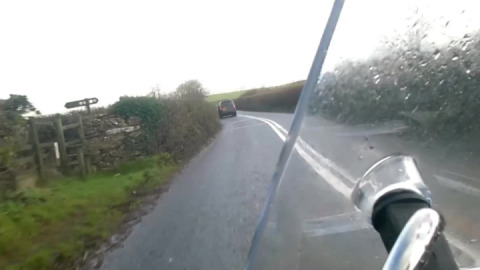 Heading from Kingswear to Paignton, Out on my meteor today...