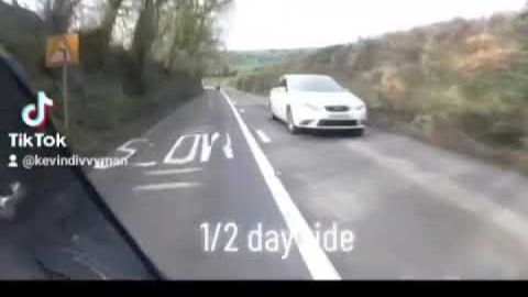 Enjoying the twisties near Tavistock