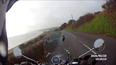 A Slapton adventure pt 2! Gorgeous views of the A379 and Slapton straight as approaching.