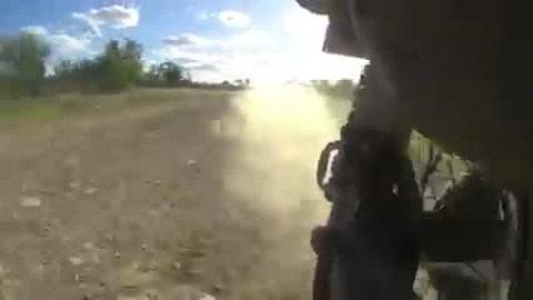 Kawasaki KLR Dust Storm...I was riding like the west wind in Australia