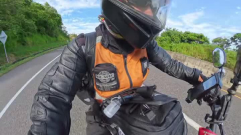 Feeling the speed, the wind blowing in your face, the landscapes passing by at full speed...