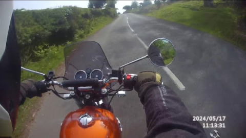 Leaving widdecombe in the moor and climbing the hill towards haytor