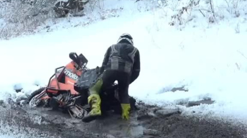 Who said that winter is not for riding?!