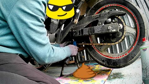 How to clean and lube the chain?✌