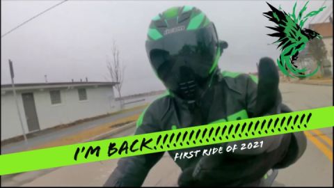 First ride of 2021