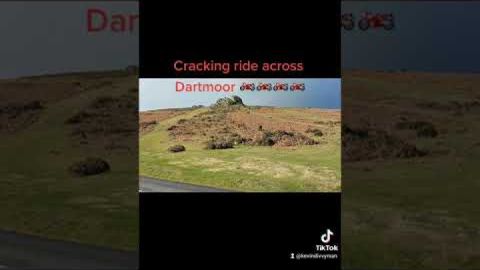 Cracking winter ride across Dartmoor today.