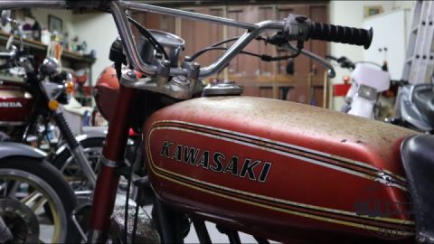 A short video on our two-stroke classic Kawasaki G7???