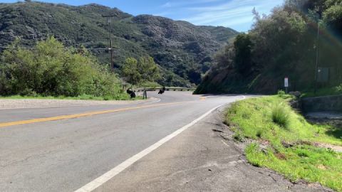 GTM 01 Shredding a Canyon road in Southern California...